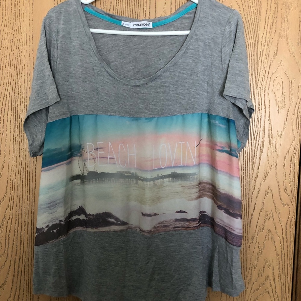 Maurices beach T-shirt